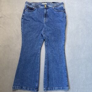 Madewell Jeans Womens 33 Blue The Perfect Vintage‎ Flare Jean High Rise NH658